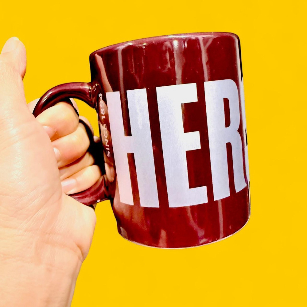 Galerie Hershey's Chocolate Brown Branded Coffee Mug NEW